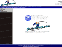 Tablet Screenshot of guitarwavs.com